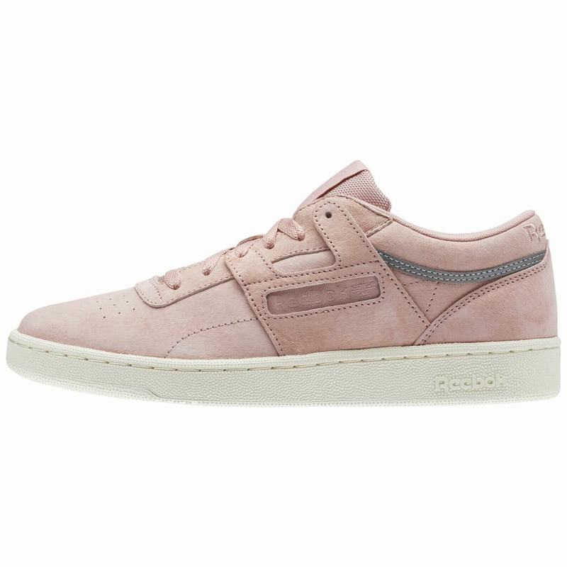 Tenisi Reebok Club Workout Sn Dama Roz/Albi Romania PG7111IO
